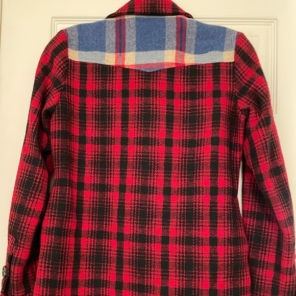Gorgeous Harvey Faircloth plaid shirt Jacket with pockets - Picture 11 of 15